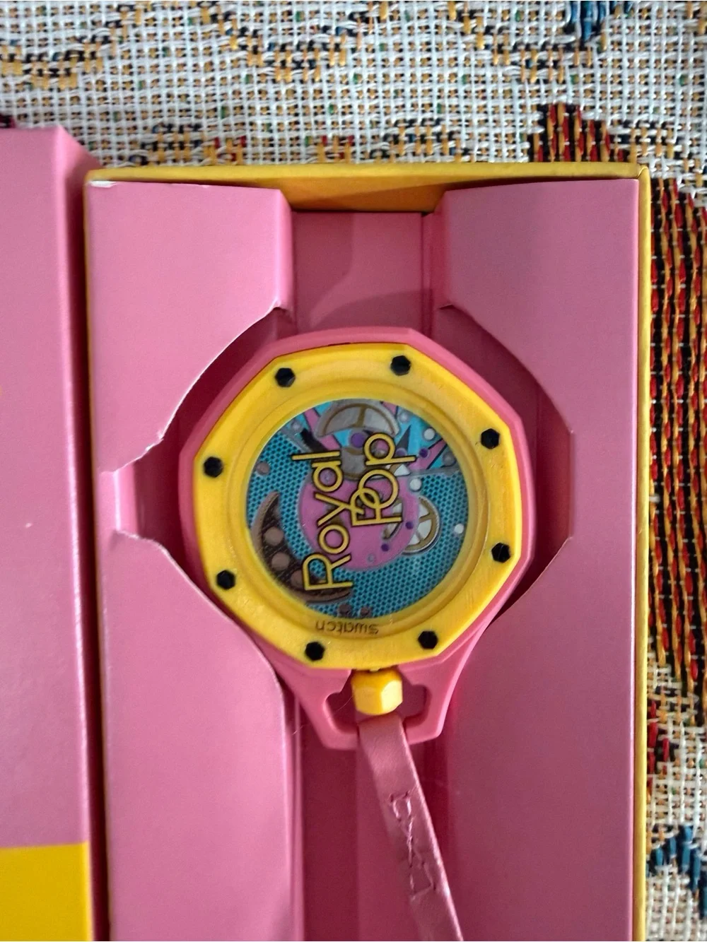 Swatch x AP Royal POP Collaboration Pocket Watch